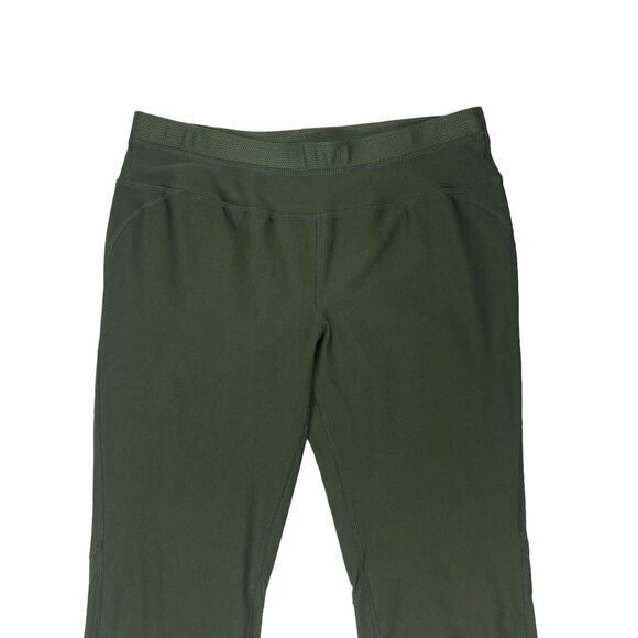 Nike Dry Fit Straight Leg Track Pants S Green Flexible Athletic Comfortable Yoga - Picture 3 of 14